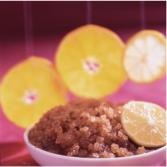 Cassonade, citron, mandarine et pamplemousse